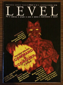 Časopis Level rok 1995 ročník 1 číslo 11