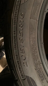 4x letní pneu Dunlop sport bl. o rozměrech 205/55 R16. - 1