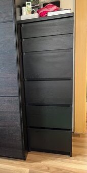 komoda IKEA MALM 6 zásuvek