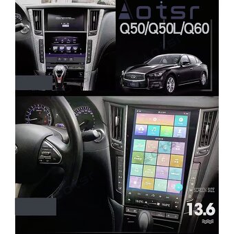 Multimedia Infiniti Q50 Q50L Q50S Q60 2014-2020
