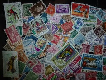 Poštovní známky z celého světa přes 5000 ks - 1
