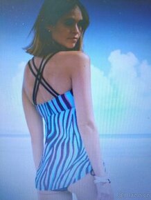 Tyrkysově modré tankini Rainbow vel.40 - nové - 1