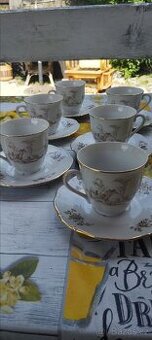 Mocca servis Karlovarský porcelán