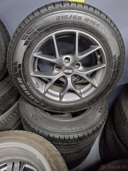 Alu kola BBS, R16 + zimní pneu 215/65 R16