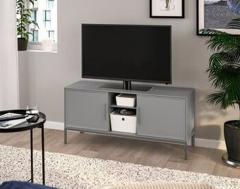 TULLSTORP TV stolek, šedá, 114x35x53 cm