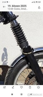 Gumové ochranné měchy na vidlici 41mm
