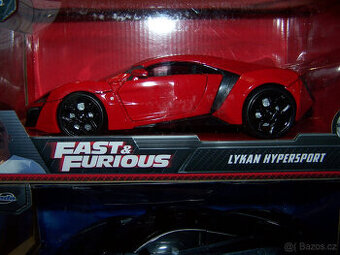 JADA Fast & Furious Rychle a zběsile 1/24 Lykan Hypersport