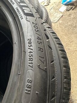 205/45r17 nové Michelin dot 24 - 1