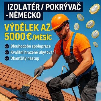 IZOLATÉR / POKRÝVAČ – NĚMECKO 🇩🇪