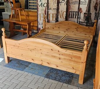 Postel 180 x 200 borovice