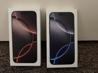 Apple iPhone 16 Pro Max 256gb Black a desert. 2 roky CZ zar.
