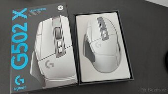 Logitech G502 Plus - bílá