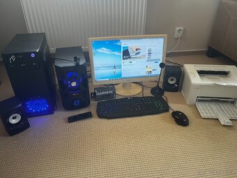 Prodám počítač+LCD s tiskárnou a příslušenstvím