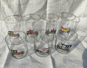 Retro skleničky Veteráni 7 ks