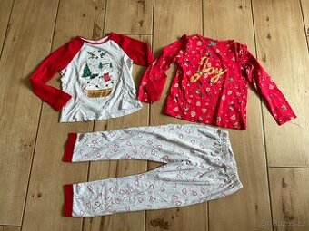 Dívčí pyžámko -vánoční-Little kids- 122