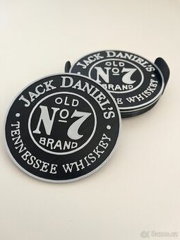 Sada podtácků s motivem Jack Daniels