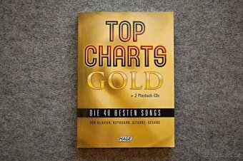 Top Charts Gold 1 - noty pro klavír, keyboard, kytaru