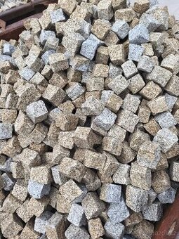 Žulová kostka 6/4 cm - mozaika