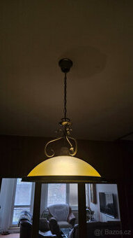 Sada rustikálních svitidel lustry mosaz svítidlo lampa lampi