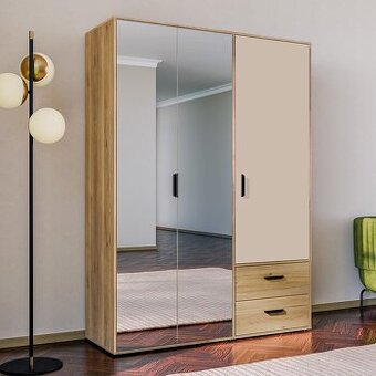 Šatní skřín Mokkas 150cm Nová