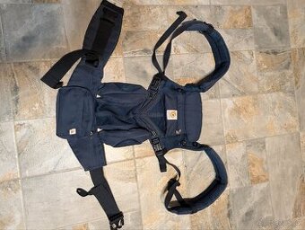 Nosítko Ergobaby, Omni 360 midnight blue + fusak Vijomi