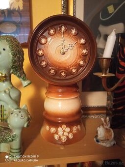 Retro porcelánové hodiny -Ditmar Urbach