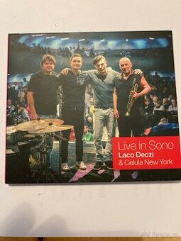 CD album Live In Sono od Laco Deczi & Celula New York.