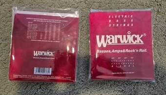 Baskytarové struny Warwick 42200 M Red Label (.045–.105)