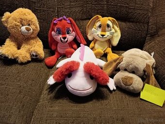 Plyšák různé druhy, cena za kus