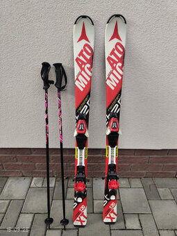 Lyže Atomic Redster XT 120 cm + hůlky 100cm