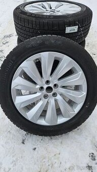 Originál Jaguar ALU kola R19 5x108 + Continental