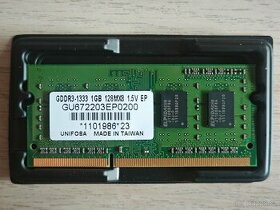 RAM 1GB GDDR3-1333MHz