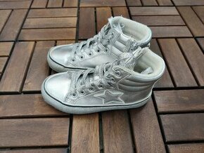 Dětské stříbrné polovysoké boty Next vel. EU 28 - 1