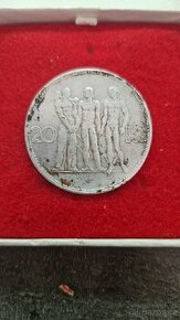 Stříbrná 20 koruna 1933

 - 1