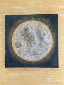 Luna - plastický obraz