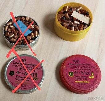 Prodám Flobert náboje 4 mm M20