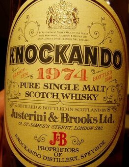Whisky KNOCKANDO 1974