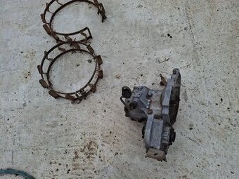 Orebné obruče a převodovka Trabant