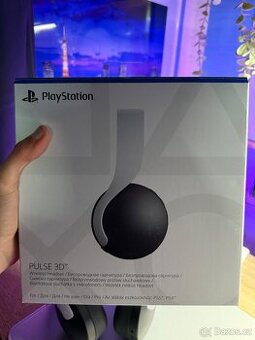 SONY 3D Pulse sluchátka - ZÁRUKA