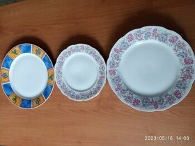 Talíře mělké,porcelánové 5ks - 1