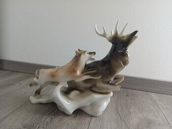 Porcelánová soška