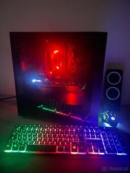 Herní PC i7-8700 16GB RAM 500GB SSD 2TB HDD GTX1060