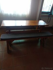 Stoly a lavice z masívu - 1