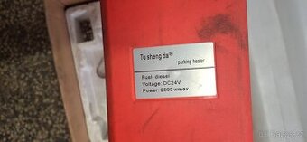 Prodám nové nezávislé topení (bufík) 2 kW, 24V – nepoužité