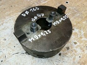 Univerzální hlava dvoučelisťová speciální D 165mm d 47mm - 1