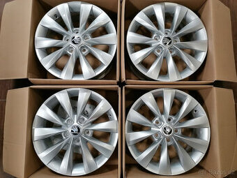Nové orig. alu disky Škoda Karoq 6x16 ET43 5x112mm