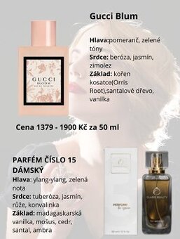 Parfém č. 15 ( inspirace Gucci Bloom )