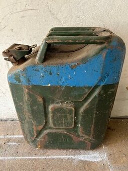 Plechový kanystr 20l