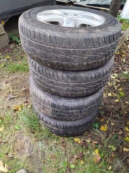 ALU disky 5x114,3 r16 a zimné gumy 215/65r16