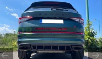 Zadní středový difuzor kodiaq RS+facelift